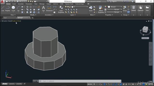 127 3D DWG file performance in AutoCAD смотреть онлайн