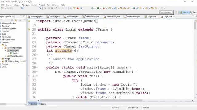 Java - Set Password Limit Attempts in Java Swings - Intact Abode смотреть онлайн