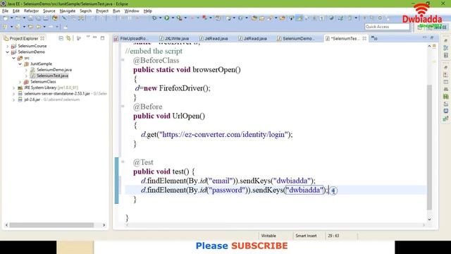 Selenium script in Junit Framework | selenium videos смотреть онлайн
