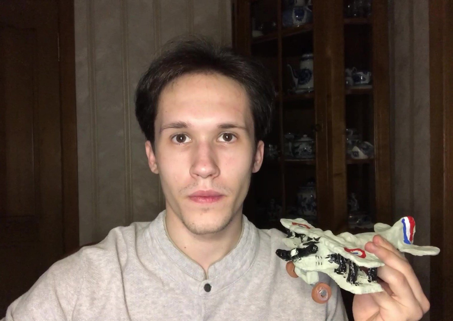 Успешный французский биплан: леплю модель истребителя SPAD-S7 смотреть онлайн