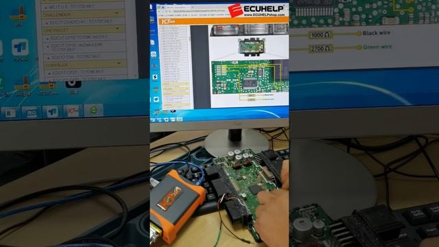 KT200 Read Write BMW Siemens MSV90 Boot Mode Full Procedure #ecutuning #ecuprogrammer #ecutool
