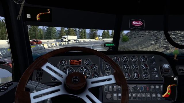 Rollin' 389 Peterbilt Sandpoint ID - Missoula MT Zeemods C16 American Truck Simulator ATS 1.46 смотреть онлайн