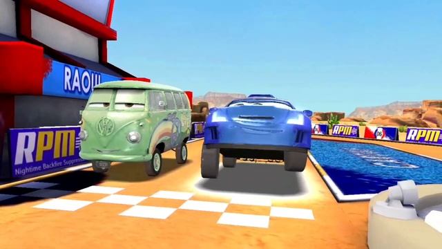 BeamNGDrive Disney Pixar Cars roul filmore Tow Matter Francesco, Guido Luigi cars смотреть онлайн