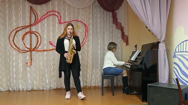 ГУО «Новоельнянская ДШИ» Кардаш Ангелина (саксофон) - А. Браю «Карусель» смотреть онлайн