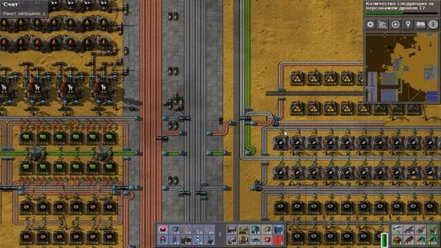 Factorio Let's Play / Прохождение №112 Центральная шина: Вторичное производство смотреть онлайн