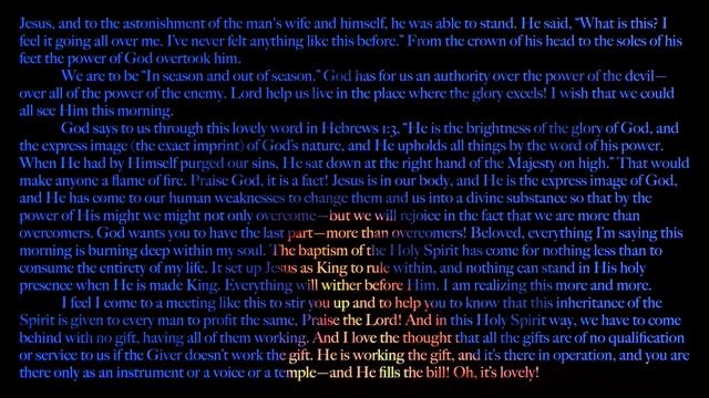 Flames of Fire ~ Smith Wigglesworth (19 min 37 sec) смотреть онлайн