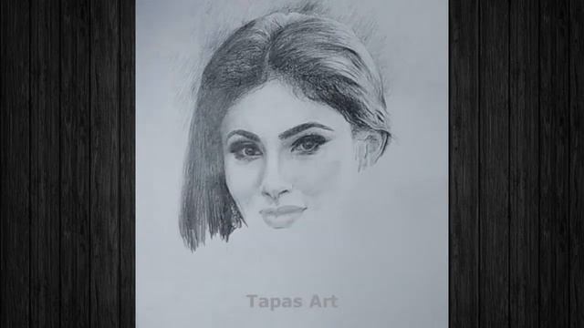Mouni Roy Sketch । Nagin Title Song। Shivanniya। Nagin sketching | Pencil Drawing Video смотреть онлайн