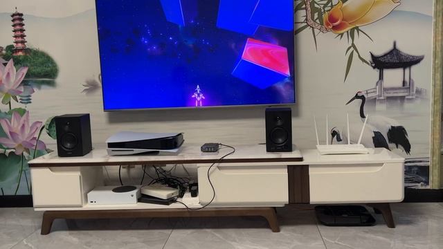 索尼PS5游戏机如何通过电视接漫步者MR4监听音箱？ смотреть онлайн