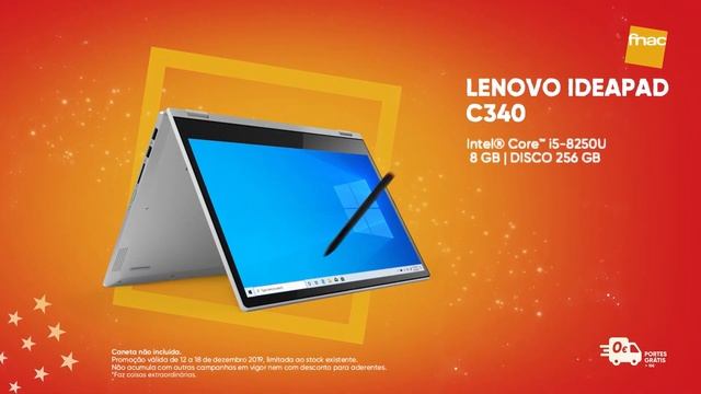 Natal FNAC: Lenovo Ideapad C340 смотреть онлайн