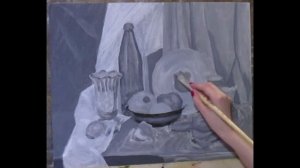 Темпера. Натюрморт. Гризайль.