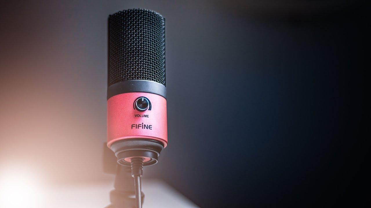 FIFINE K669L. Игровой конденсаторный студийный USB микрофон. Распаковка, обзор. смотреть онлайн