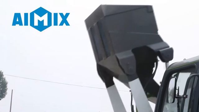 Автобетоносмеситель с самозагрузкой Aimix Group смотреть онлайн