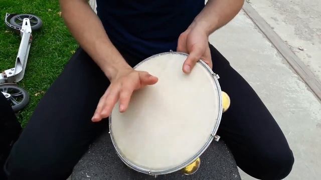 Урок игры на пандейру (pandeiro). Фанк, самба и капойэра. смотреть онлайн
