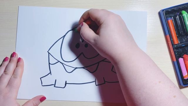 Как нарисовать АМ НЯМ - урок рисования для детей смотреть онлайн