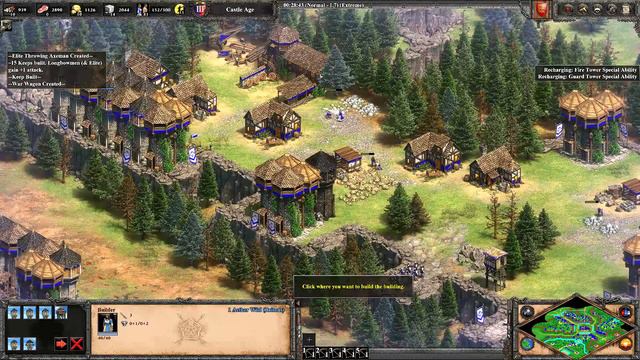 AOE2DE Mod: Tower Defense - The Canyon Monastery (Extreme) смотреть онлайн