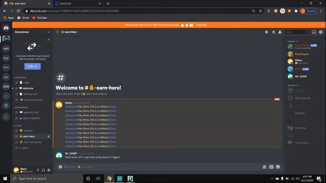 Discord Tagger v2.0 | Discord Raid Tool | Discord DM Bomb Tool | Discord Tagger v2.0 by Vossem! смотреть онлайн