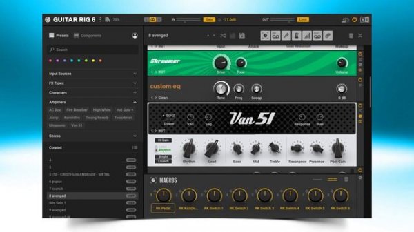 Avenged Sevenfold Guitar Rig 6 Presets