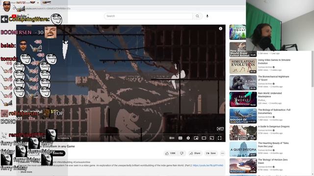 Forsen Reacts to The Most Complex Ecosystem in any Game смотреть онлайн