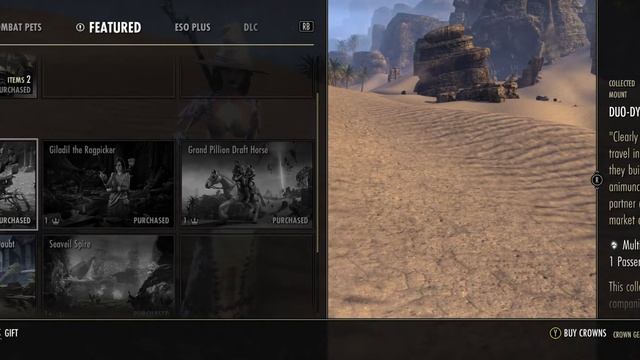 Elder Scrolls Online PTS: New Multi-Rider Mounts (High Isle) смотреть онлайн