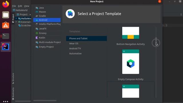 Creating first Android project in IntelliJ IDEA and install SDK смотреть онлайн
