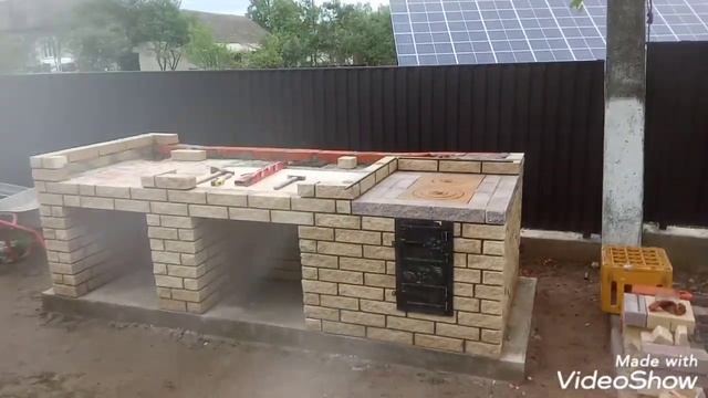 Мангальний комплекс.Кухня,мангал,коптильня. смотреть онлайн