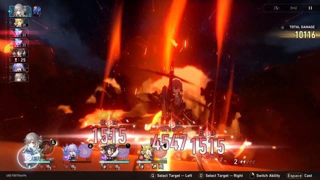 【Honkai: Star Rail】Memory of Chaos ► Favor of Amber Phase 3 ★ 1 Star ║#329║ смотреть онлайн