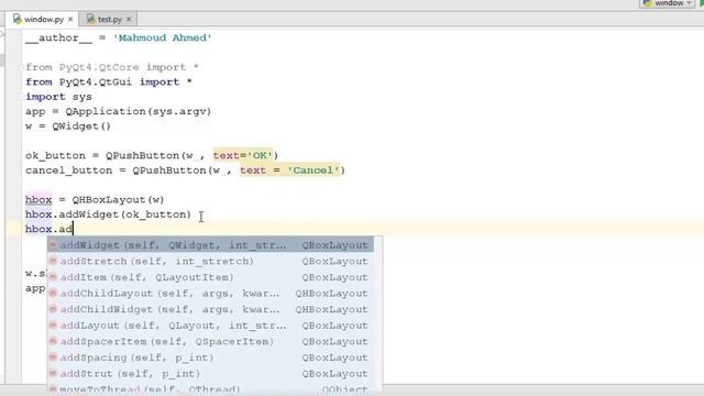 23 _ Layout Management In PyQt Part 1 (Arabic) смотреть онлайн