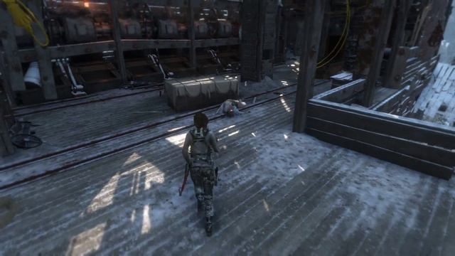 Rise of The Tomb Raider - Soviet Installation: Flammable Barrier Gameplay Tutorial (Molotov) XBO смотреть онлайн