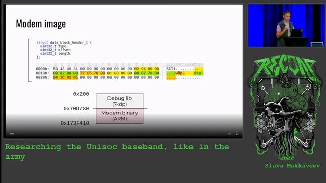 Recon 2022 - Researching the Unisoc baseband смотреть онлайн