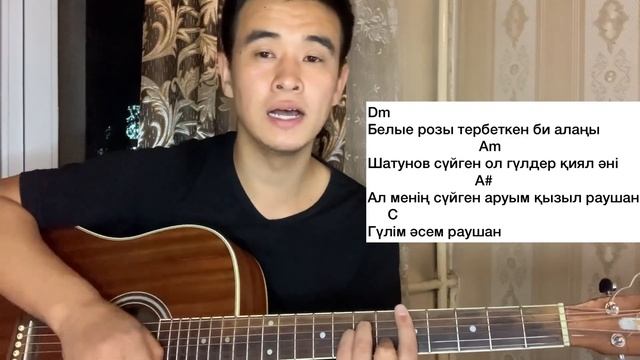 ҚЫЗЫЛ РАУШАН ГИТАРАДА РАЗБОР ОРИГИНАЛ БАРРЭ БАРРЕСІЗ БЕЗ БАРРЭ БАРЕ смотреть онлайн