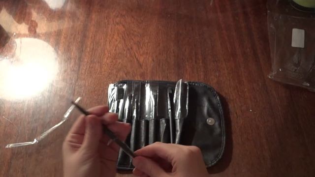 Кисти для макияжа (посылка с сайта aliexpress) смотреть онлайн