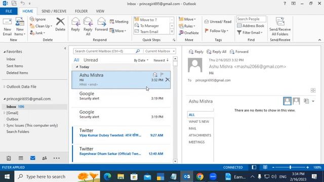 How to send E-mail in Outlook | GIT Education смотреть онлайн