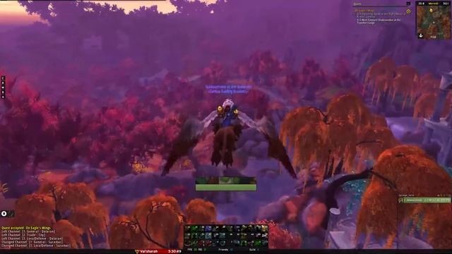 On Eagle's Wings | Quest | World of Warcraft Patch 7.2.5 смотреть онлайн