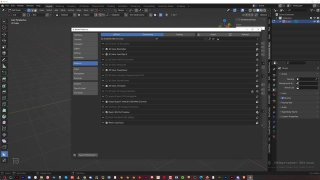 GA 2 0 Addons and Blender Interface setup смотреть онлайн