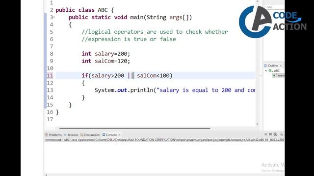 09 How to use Logical operators in Java Java Tutorial By Zaland CodeAction смотреть онлайн