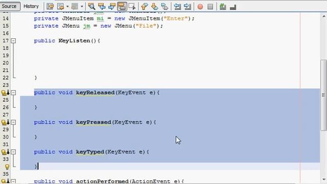 VidTuto Java - KeyListener + ActionListener en un Chat Pt.1 смотреть онлайн