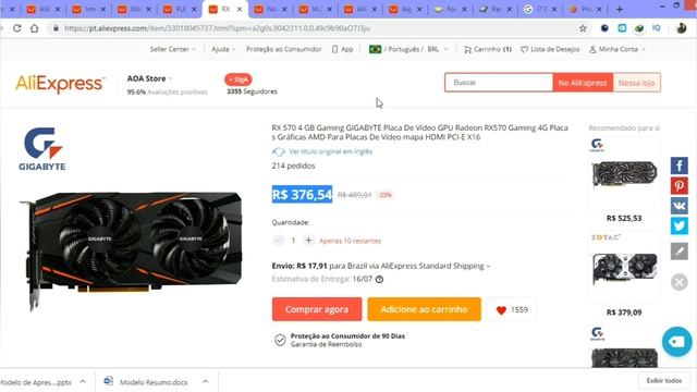 MONTEI MEU PC NA CHINA!! TUDO NO ALIEXPRESS смотреть онлайн