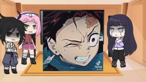 | Реакция на прошлую жизнь Наруто | Наруто × Незуко | 1/1 | Naruto as Nezuko |