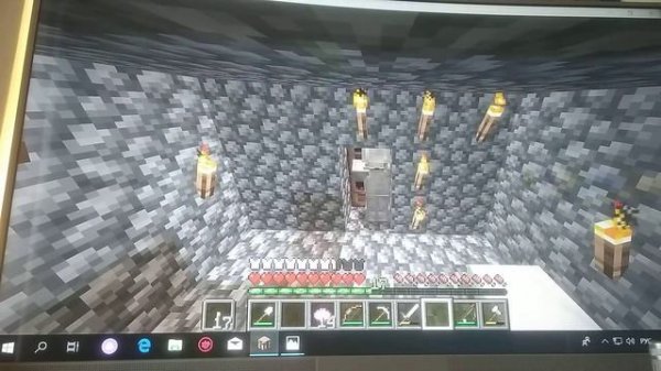 У меня появился маленький а потом стал большим