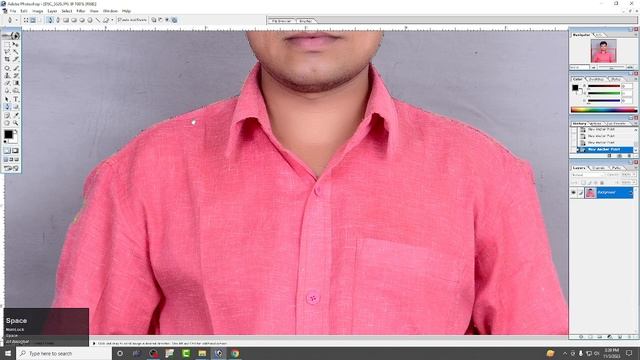 Passport Size Photo Background Change iN Photoshop 7.0 смотреть онлайн
