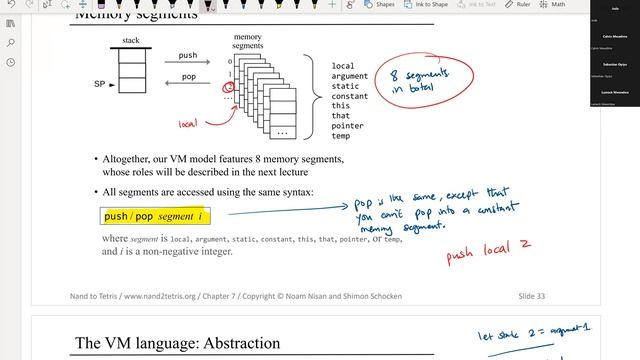 Compiler Construction: Module 7, Review VM concepts смотреть онлайн