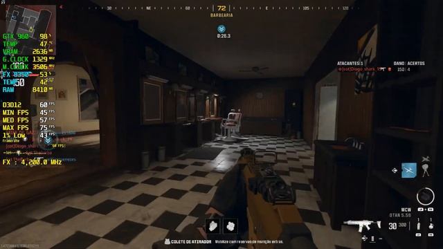 Call Of Duty: Modern Warfare III - FX 8350 + GTX 960 (1080p/Básico Nvidia Image Scaling) смотреть онлайн