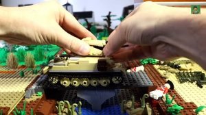 Lego ww2 Panzer 2 из Китая с Алиэкспресс
