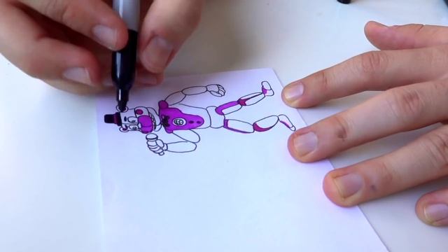 CREATE YOUR FNAF ANIMATRONICS - 8 COOL Five Nights at Freddy's DIY and DOODLE ART IDEA CHALLENGE смотреть онлайн