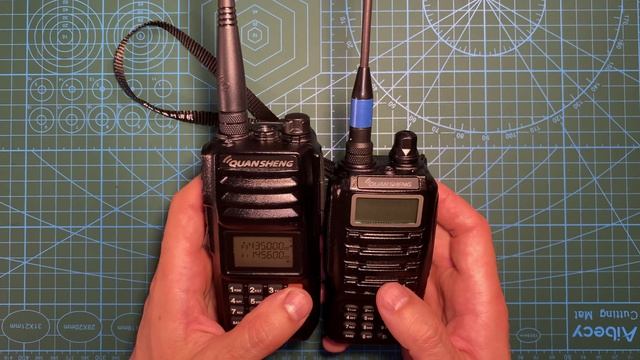 Сравнение Quansheng TG-UV2 и TG-UV2 Plus