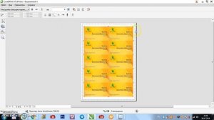 CorelDRAW  урок 2 печать визитки