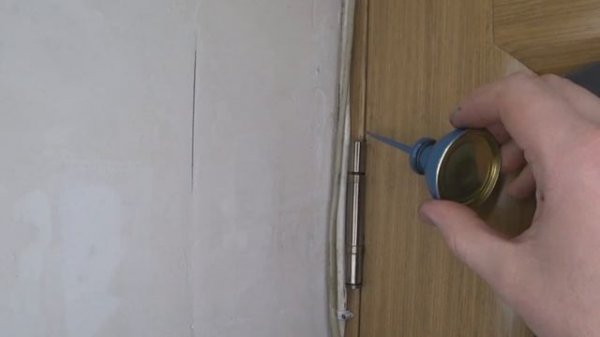 Как смазать дверные петли бабочки. ? Каким маслом смазывать дверные петли.