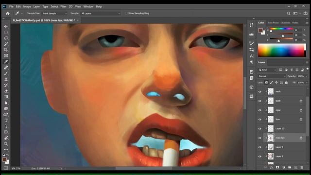 Paint Skin Details (Freckles, Pores And More)-Free Photoshop Brush