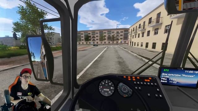 ПЕРВЫЙ РЕЙС НА ПАЗИКЕ! ВОДИЛА ПОПАЛ НА БАБКИ! Bus Driver Simulator 19 смотреть онлайн