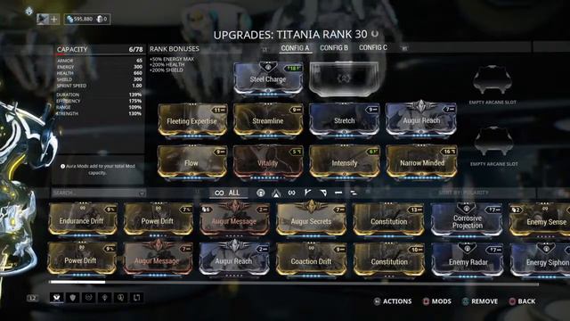 Warframe My Titania Build смотреть онлайн